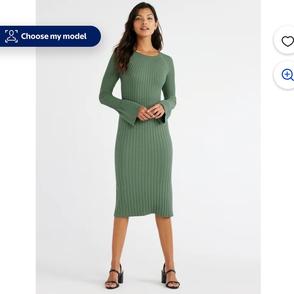 Free Assembly Ribbed Dress
